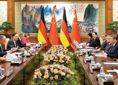 訪杭觸創科脈搏 默茨籲解產能過剩 華願溝通保經貿平衡 中德明年起定期磋商