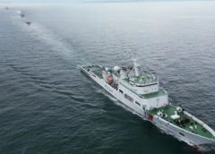 海警巡航台島東部 「補齊海底地圖」 點驗船舶 查電纜光纜 行使實質管轄權